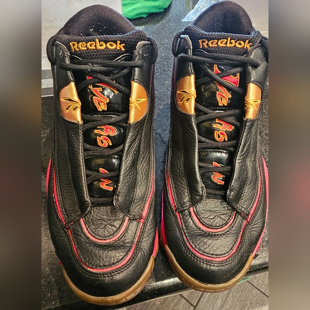 Reebok The Answer DMX 10 2014 Black Red Gold